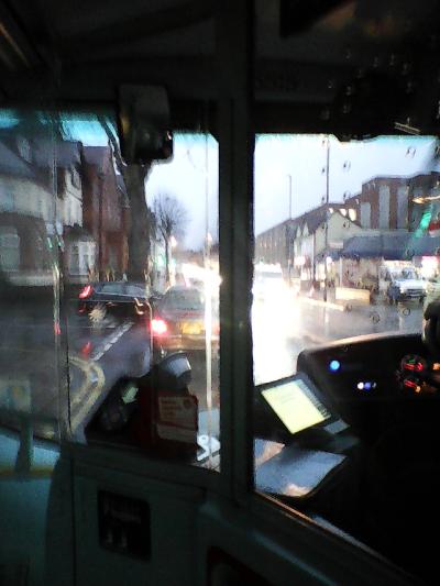 Bristol road in the rain, just past dawn